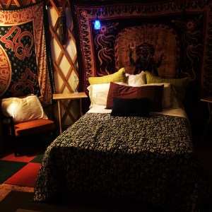 This is how spotless I try to leave a room, after I've stayed there.